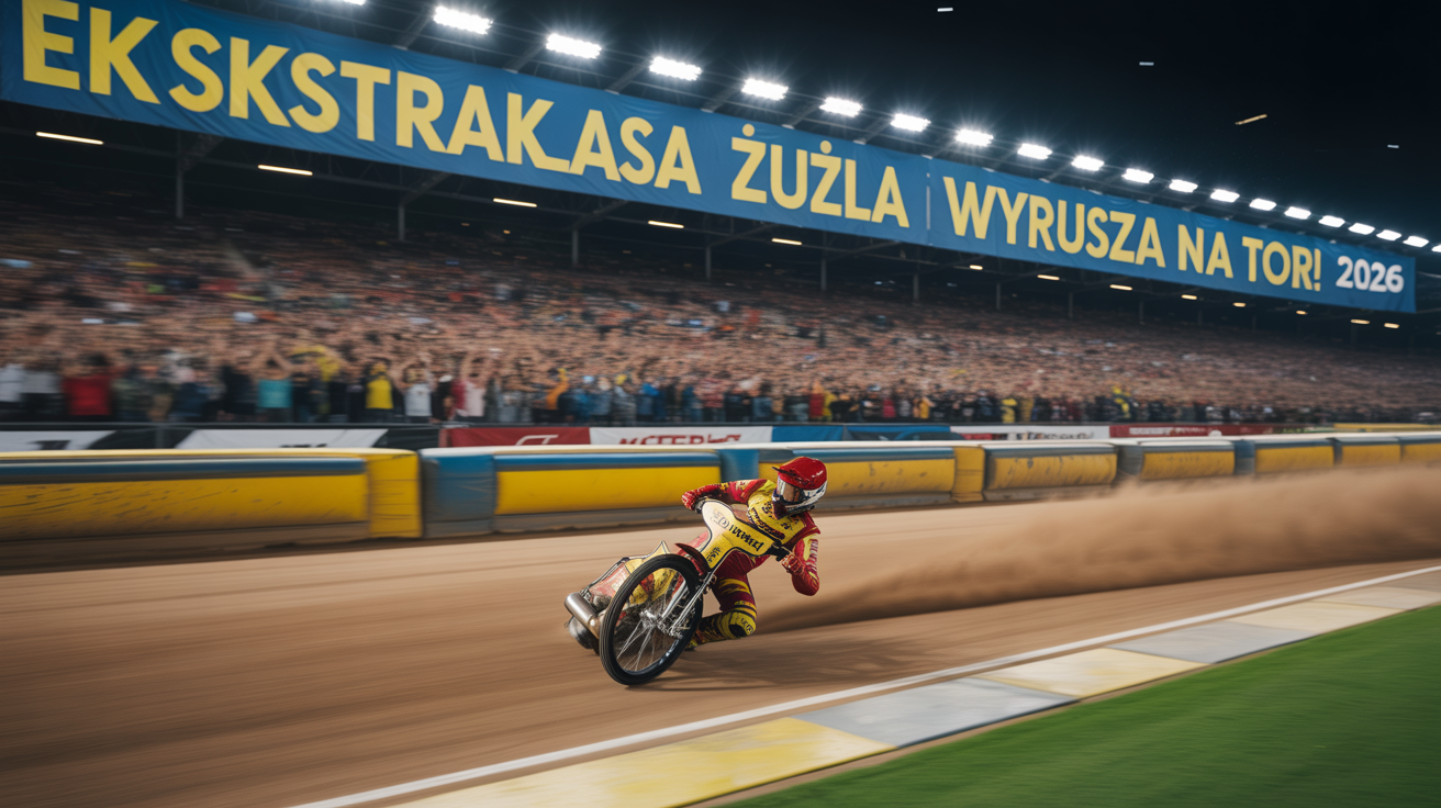 Ekstraklasa żużla wyrusza na tor! PGE Ekstraliga LIVE 2026 – wyniki meczów, terminarz i emocje